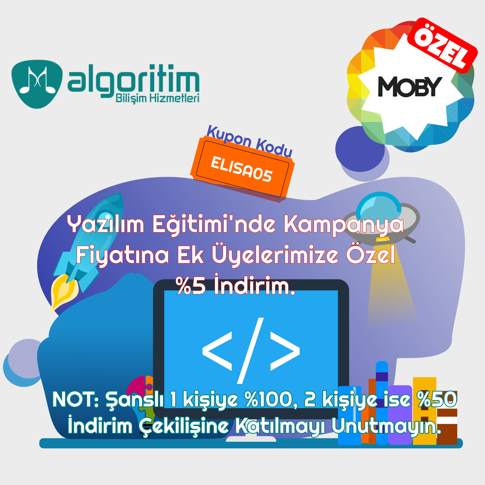 Moby ile Algoritim Akademi İş Birliği