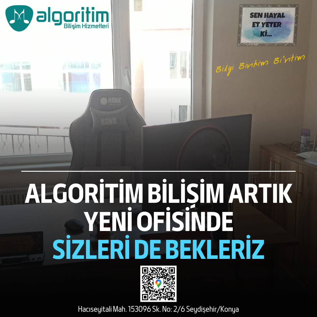 Yeni Ofisimize Geçtik