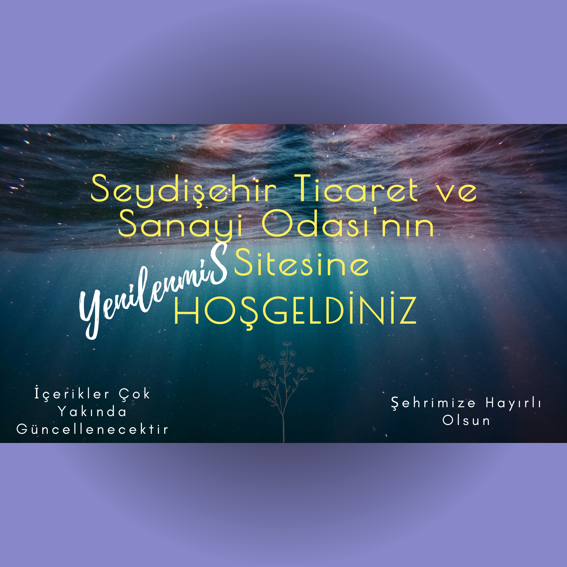 Seydişehir Ticaret Ve Sanayi Odası İnternet Sitesi Hizmetinizde